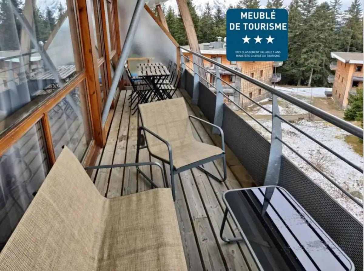 Appartement 3 Etoiles Au Pied Des Pistes Avec Balcon Ete Chamrousse Exterior foto